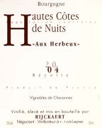 Hautes Cotes de Nuits_Rijckaert 2004